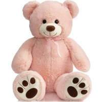 Peluche Con Forma De Oso De Peluche Hollyhome, 36 Pulgadas, Rosa