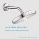 thumbnail image 3 of Brazo de Ducha OFFO de 6 Pulgadas de Acero Inoxidable Negro Mate, 3 of 3