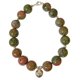 thumbnail image 1 of Pulsera plata 925 y Unakita, 1 of 3