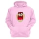 thumbnail image 1 of Polerón Canguro Taz Con Capucha Rosa Talla Xs Unisex, 1 of 1