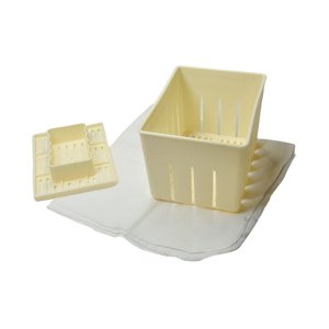 Bothyi - Colador Para Hacer Tofu De Cocina, Fabricante De Tofu Casero Para Tofu, Caja De Tempeh De Cocina Con Tela