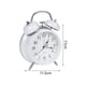 thumbnail image 2 of Reloj Despertador Circular de 11x17cm Blanco Hogar, 2 of 3
