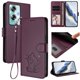 thumbnail image 2 of Carcasa Billetera de Cuero Sintético para OnePlus Nord N30 SE 5G, Morado Oscuro, 2 of 6