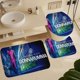 thumbnail image 5 of Juego de Alfombras de Baño Desmarcar Coral Fleece 3 Piezas, 5 of 6