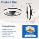 thumbnail image 3 of Ventilador de Techo LED DLLT 16 pulgadas Perfil Bajo Moderno, 3 of 3