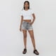 thumbnail image 4 of Polera Mujer Manga Corta Crop Cotton Spx Blanco Corona, 4 of 5