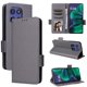 thumbnail image 3 of Funda Cartera para Motorola Moto Edge 60 Stylus Tapa Flip con Ranuras y Soporte Gris, 3 of 5
