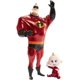 thumbnail image 1 of Pack de figuras de acción Los Increíbles 2 Mr.Incredible & Jack-Jack, 1 of 4