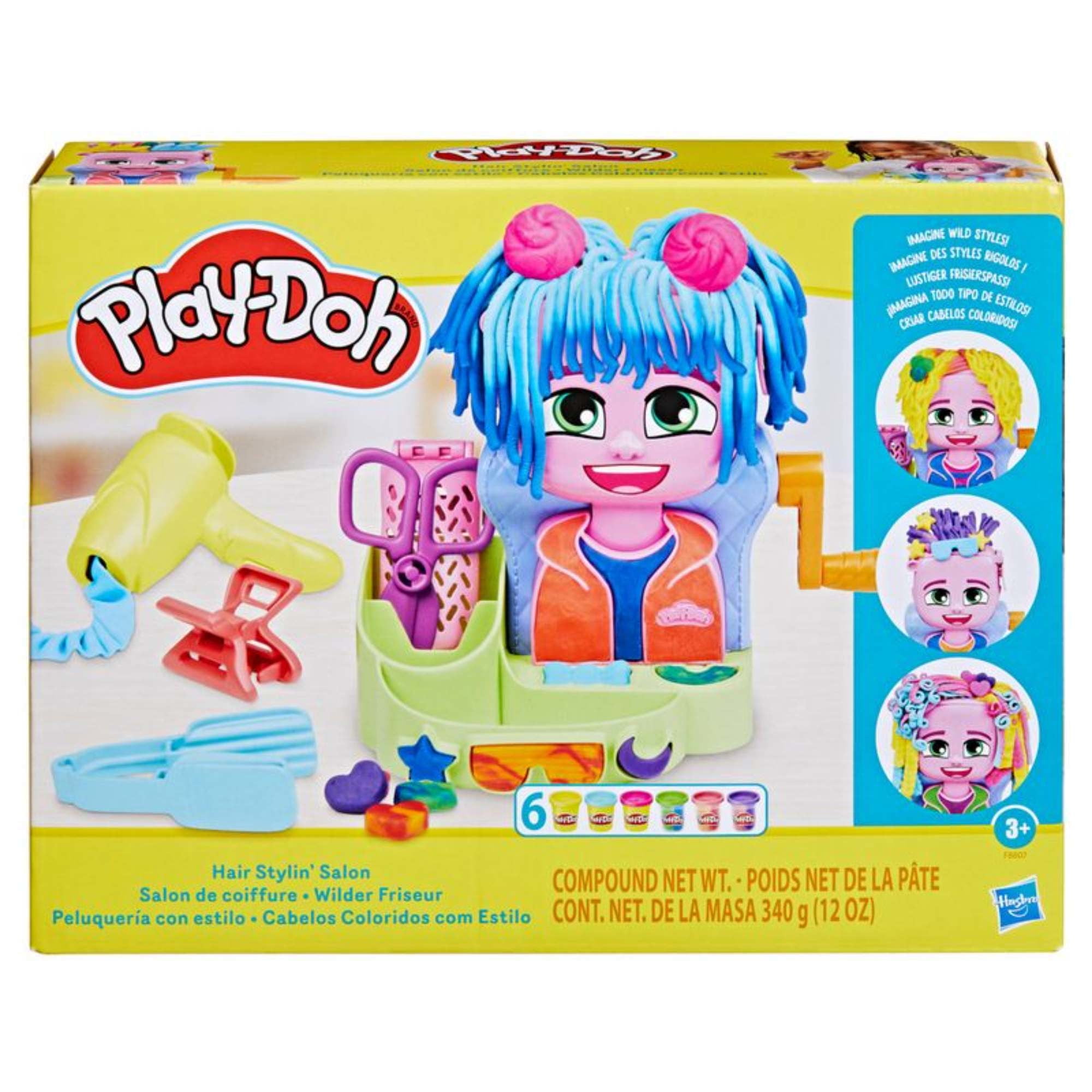 Masitas Play-Doh Peluquería Con Estilo