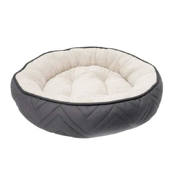 Cama para Perros Redonda / 56 Cm Dogit Dreamwell Blanco, 1 Un