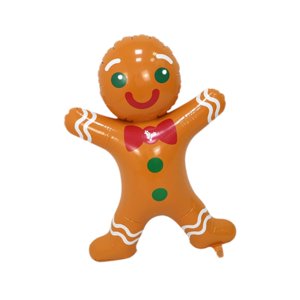 Bothyi - Inflables Navideños Decorativos Divertidos Para Decoración De Patio Para Fiestas De Cumpleaños Al Aire Libre Hombre De Jengibre