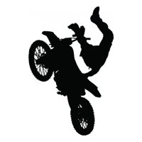 Rienda Libre Graphics - Decomural Dirt Bike Jump Motorbike Ws-42937
