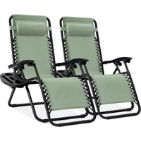 Juego De 2 Sillones Ajustables Best Choice Products Zero Gravity