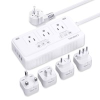 Convertidor De Voltaje Trevolty De 2000 W De Ee. Uu. A Europa Con 3 Ac Y 2 Usb