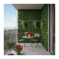 Genérico - Malla Cerca De Hojas Planta Enredadera Artificial Jardín 100X300 Cm