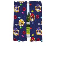 Cortinas De Ventana Franco Sonic The Hedgehog Kids, 214 Cm, 2 Paneles