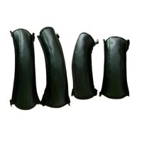 Bothyi - Funda Para Reposabrazos De Cochecito De Bebé, Piel Sintética, Fácil De Instalar, Para Bar, Cochecito, Maleta, Color Negro