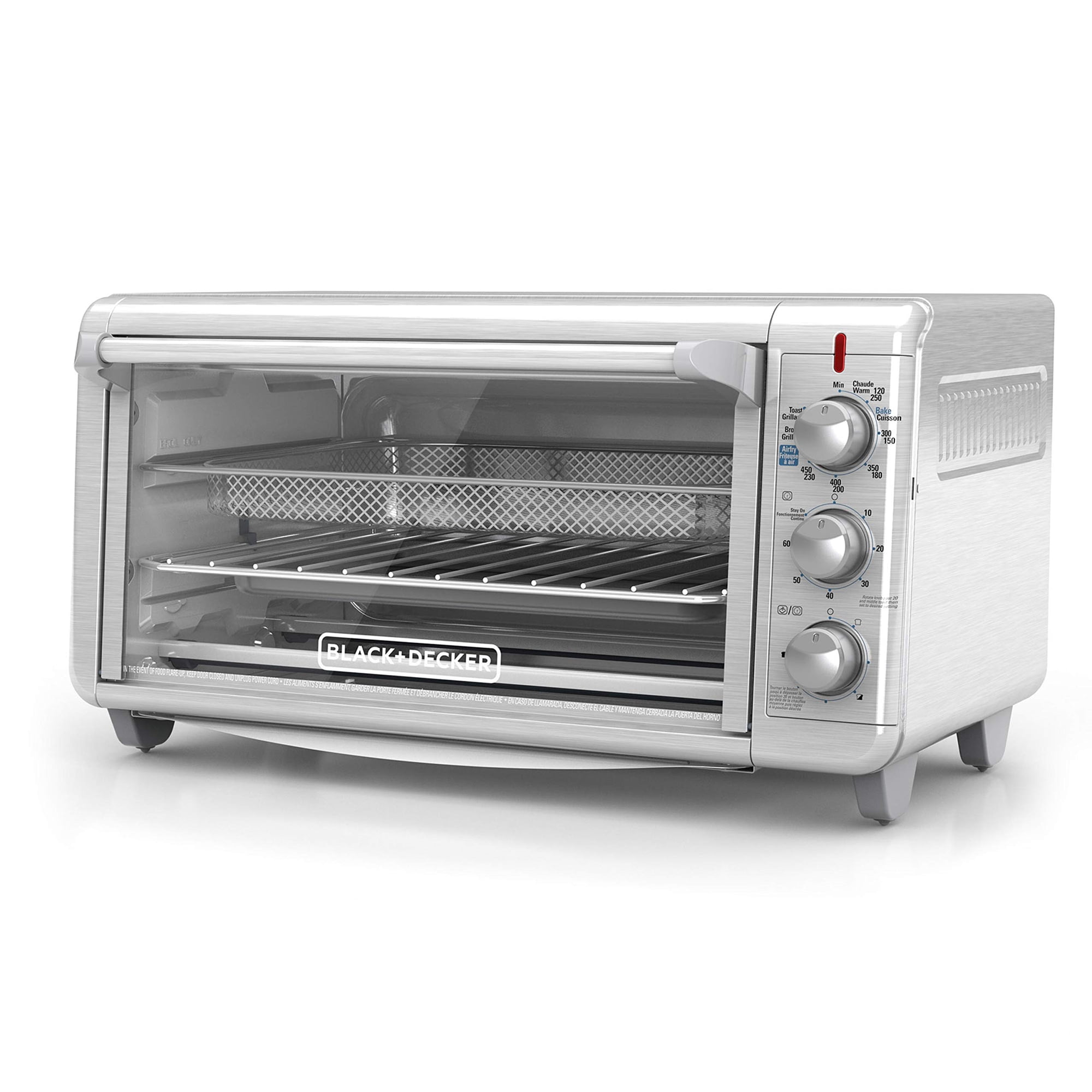 Horno Tostador De Convección Para Encimera Black+decker Crisp 'n Bake