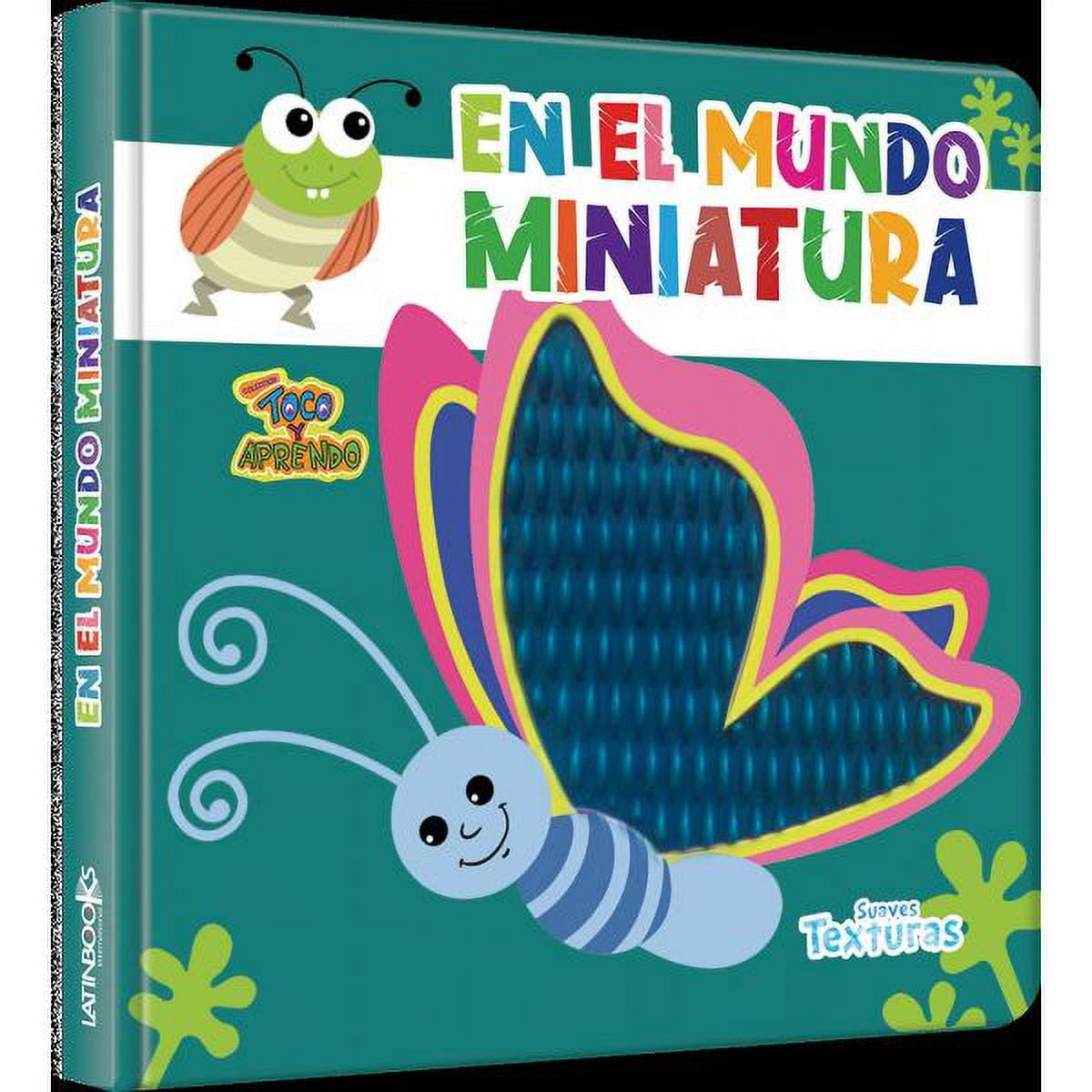 Zig-zag - Libro T Y A Suaves Texturas - En El Mundo Miniatura / 0 Páginas De Cartón Troqueladas Con Texturas De Silicona, De 17 X17 Cm. Tapa Cartoné Troquelada Con Texturas De Silicona,