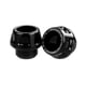 thumbnail image 3 of Deslizadores Universales Del Marco De La Horquilla Delantera De La Motocicleta Accesorio Resistente CNC Aluminio Negro, 3 of 5