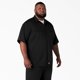 thumbnail image 3 of Camisa Dickies de manga corta negra talla grande de sarga resistente, 3 of 7