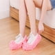 thumbnail image 4 of Pantuflas de microfibra para fregar, 5 pares (10 unidades) - Fundas para zapatos de microfibra suaves, lavables y reutilizables., 4 of 6