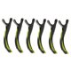 thumbnail image 4 of Pinzas Para Seccionamiento De Cabello De 6 Piezas, Herramientas De Estilismo Para Salón De Peluquería #3, 4 of 4