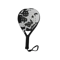 Importclick - Pala Pádel Carbono Híbrido 38Mm + Bolso Deporte Gris