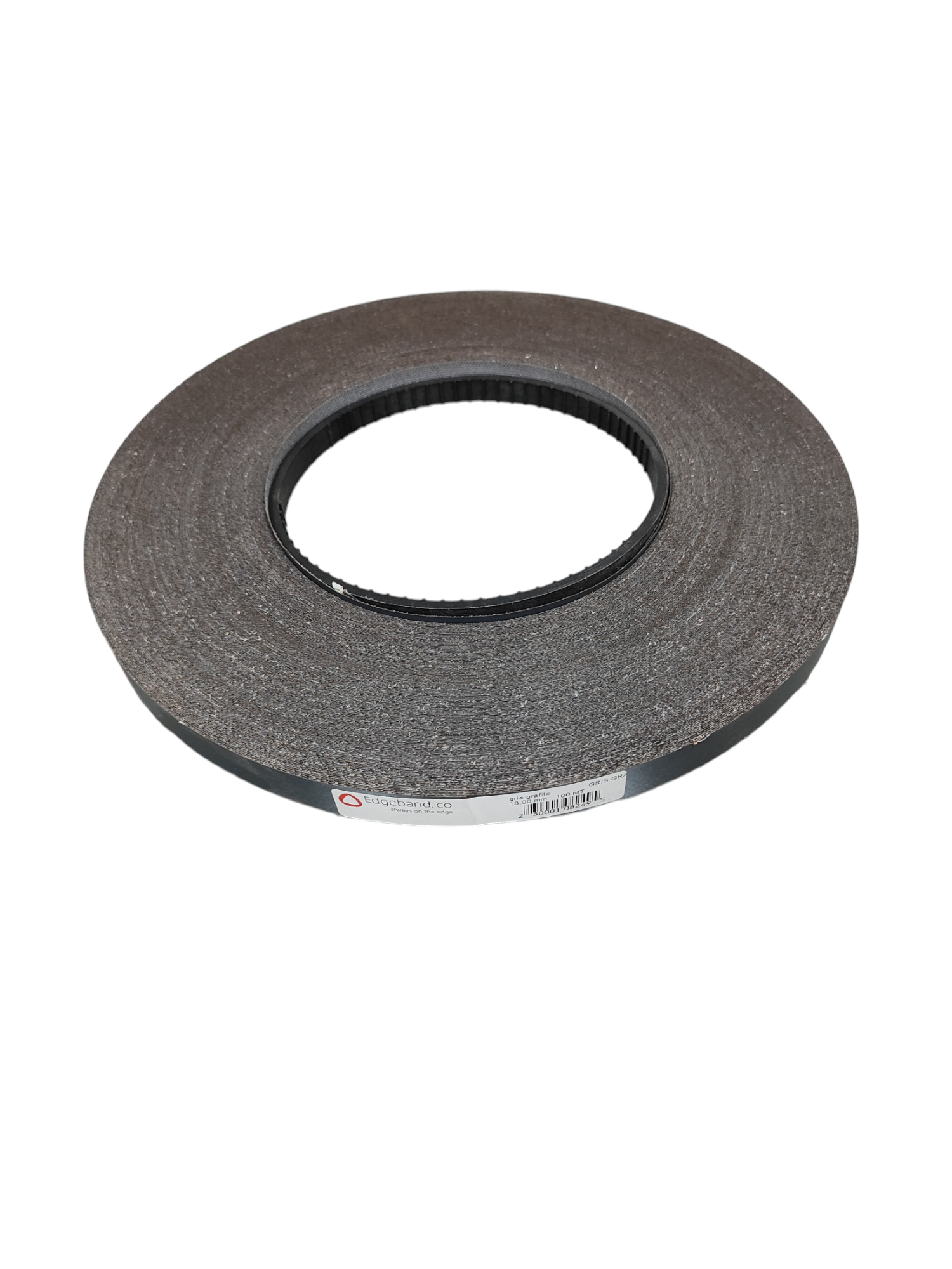 Edgeband - Tapacanto Encolado Rollo 100 Mt 18Mm Gris Grafito
