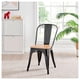 thumbnail image 5 of Silla de Metal con Asiento de Madera Diseño Vintage y Elegante, 5 of 6