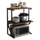 thumbnail image 1 of Estante Rack Cocina Microondas Organizador Negro 64x54x37 Cm, 1 of 3