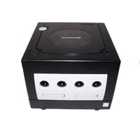 Consola Nintendo Gamecube Restaurada En Color Negro Azabache (Reacondicionada)