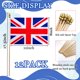 thumbnail image 2 of Banderas WEITBF 20x30 cm Union Jack del Reino Unido – Pack de 12, 2 of 6