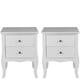 thumbnail image 1 of Set 2 Veladores Dormitorio Leeds 2 Cajones Blanco, 1 of 3