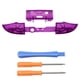 thumbnail image 1 of Set Botones LB RB Bumpers Barra Central Soporte On Off Surround Guía Gatillo Transparente Morado AARONMEI para Control Xbox Series X S, 1 of 3