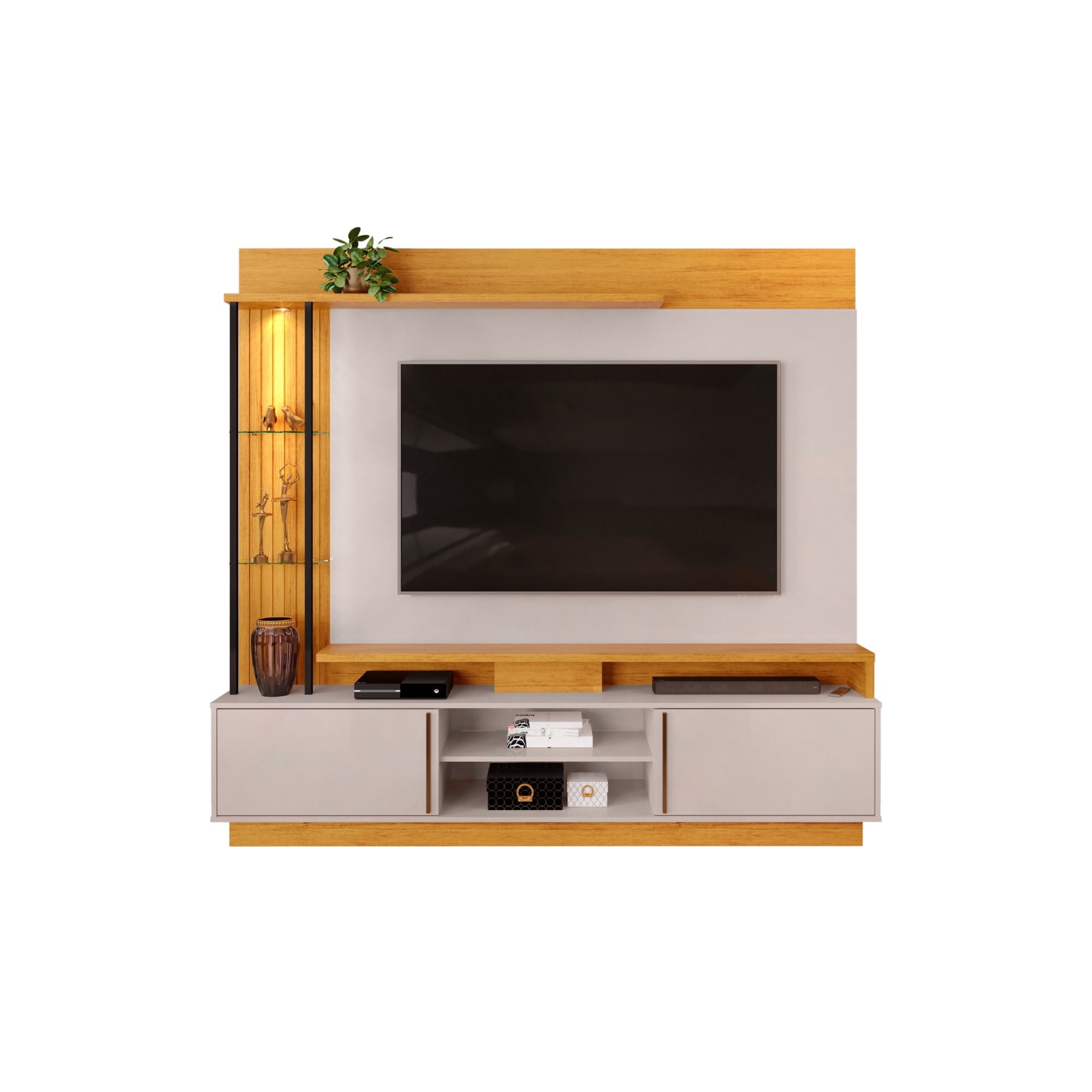 Di Poretti Design - Centro De Entretención Martino 70" Gris