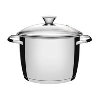 Olla En Acero De 22Cm 5,5L Tapa De Vidrio Tramontina Allegra