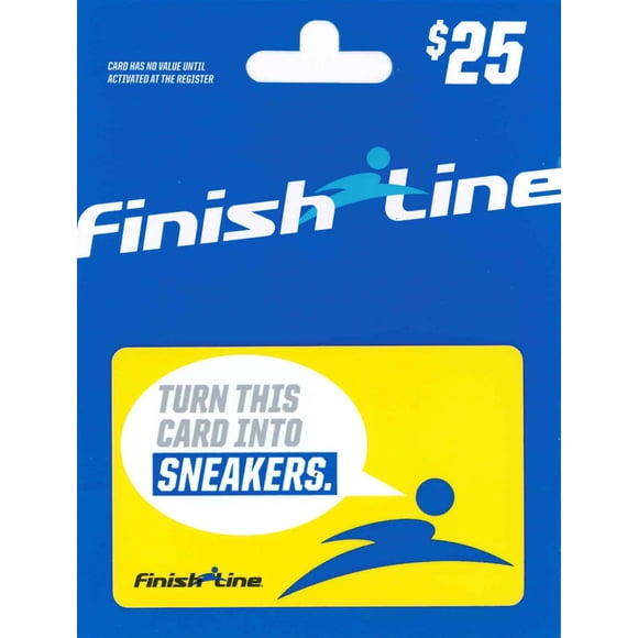 Tarjeta Regalo Finish Line Shoes - Valor $25