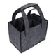 thumbnail image 1 of Caja De Almacenamiento De Navidad De 6 Botellas Portabotellas De Vino Portátil Para Soporte De Vino Gris, 1 of 4