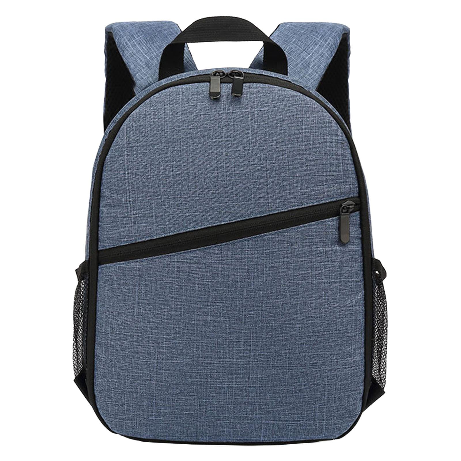 Bothyi - 1 Mochila Impermeable Para Cámara De Viaje, Mochila Portátil De Nailon Dslr Para Bolsa De Vídeo, Color Azul