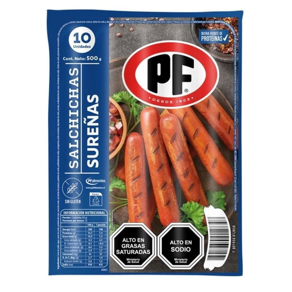 Salchichas Sureña, 500 g