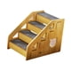 thumbnail image 2 of Escaleras De Madera Para Mascotas, 4 Escalones, Rampa Para Perros, Suave, Para Cama De Perro Pequeña, Para El Coche, Cama Y Hogar, 2 of 5