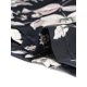thumbnail image 5 of INSPIRE CHIC Conjunto de Pijama de Satén para Mujer Seda Floral Manga Corta Top y Pantalones 2 Piezas Pijamas XS Negro-Blanco, 5 of 6