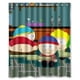 thumbnail image 1 of Cortina de ducha South Park y escritorio, juego de cortinas de baño con ganchos, tamaño 60 x 72 pulgadas, 1 of 3
