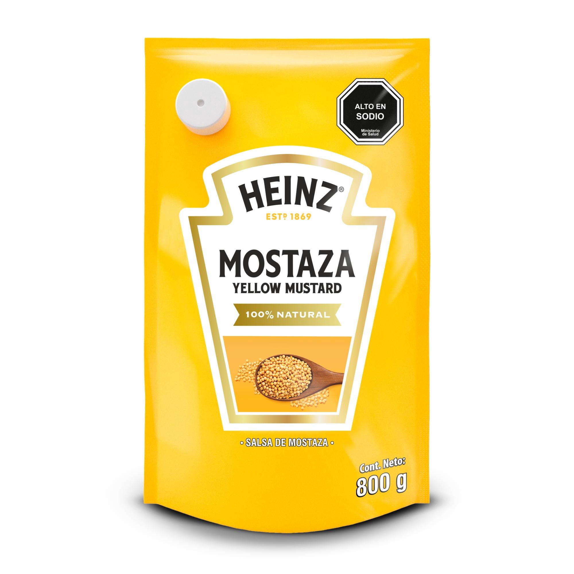Mostaza Doypack 800 g Heinz