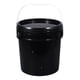 thumbnail image 2 of Contenedor de almacenamiento de alimentos, contenedor portátil resistente con asa y tapa, cubo sólido multiusos para proyectos de manualidades y hogar 15 litros, 2 of 5