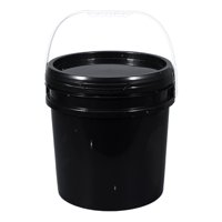 Bothyi - Cubo Multiusos Resistente Con Asa Y Tapa Para Cocina, Construcción, Hogar, 15 L