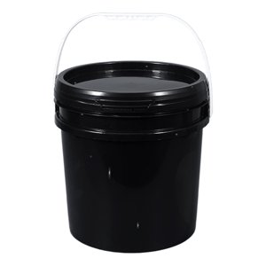 Bothyi - Cubo Multiusos Resistente Con Asa Y Tapa Para Cocina, Construcción, Hogar, 15 L