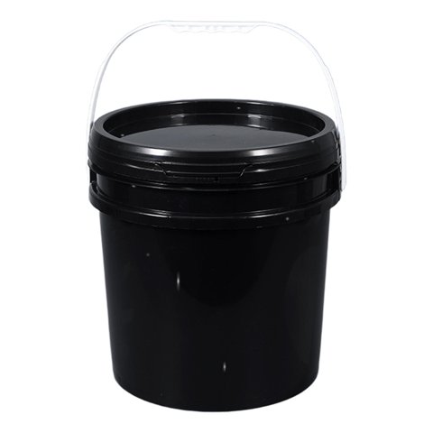 Bothyi - Cubo Multiusos Resistente Con Asa Y Tapa Para Cocina, Construcción, Hogar, 15 L