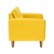 thumbnail image 5 of Sofa Retro 1c Felpa 04 Amarillo, 5 of 6
